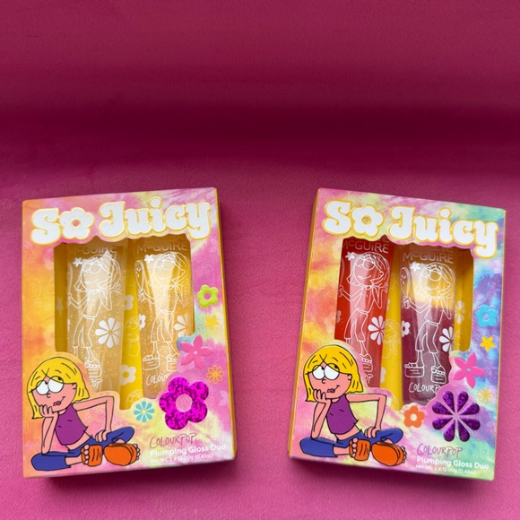 Colourpop Lizzie McGuire So Juicy Plumping Gloss Complete Set - Limited Edition - Picture 8 of 8